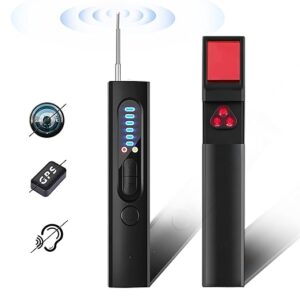 Muayb Hidden Camera Detector, Anti-Spy Detector, Hidden Device GPS Detector, Camera Detector, Bug Detector, Privacy Protector, Signal Scanner for Hotels Office Home Travel, 5 Levels Sensitivity