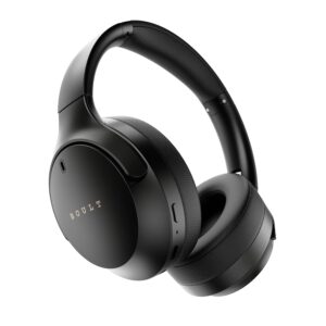 Boult Q Over Ear Bluetooth Headphones with 70H Playtime, 40mm Bass Drivers, Zen™ ENC Mic, Type-C Fast Charging, 4 EQ Modes, BTv 5.4, AUX Option, Easy Control,